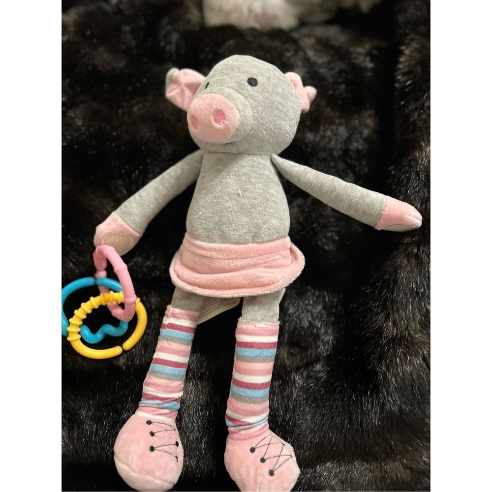 Scentsy Buddy Pippy the Pig Crinkle 13" Stuffed Animal Sensory Plush Toy